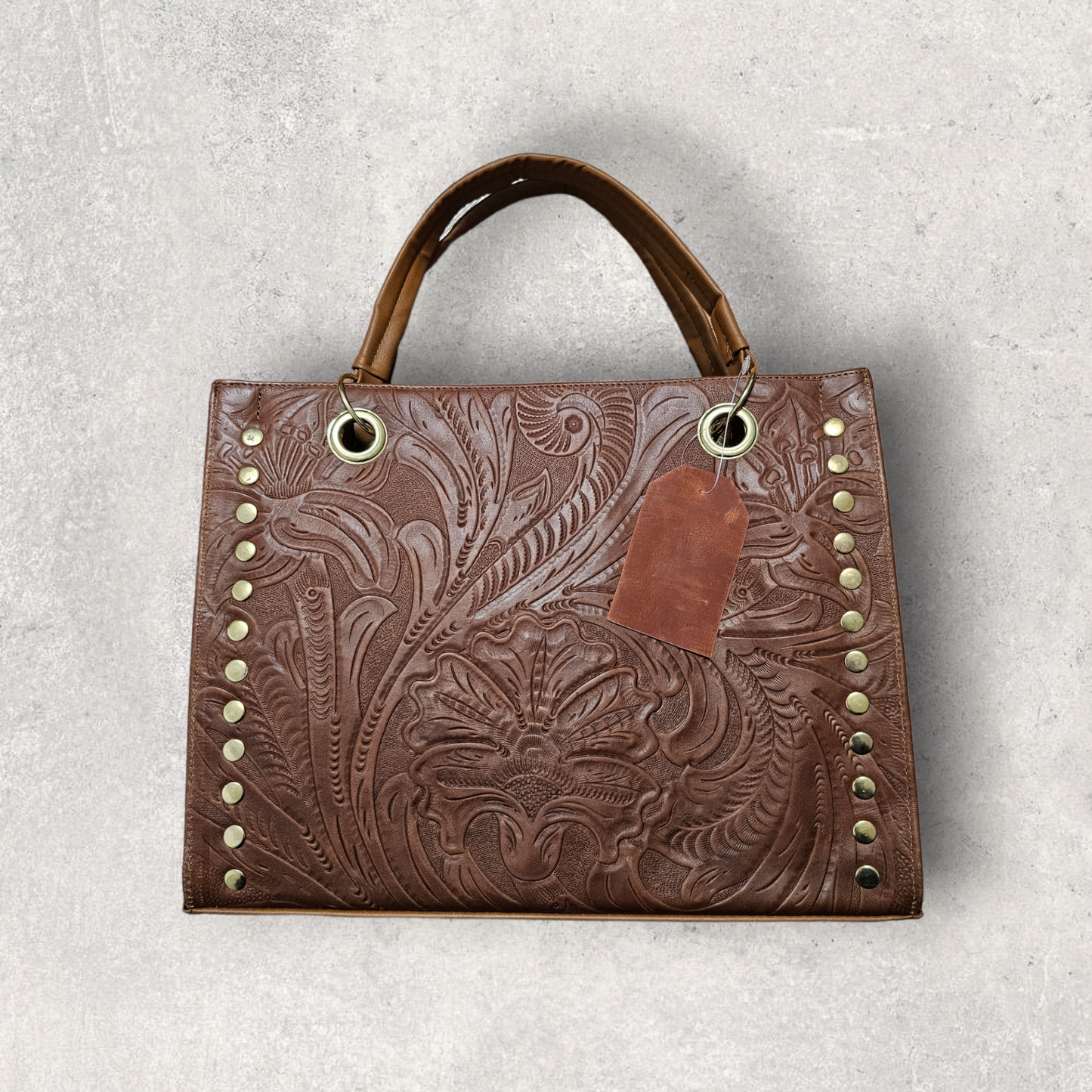 Artisan Leather Handmade Tote Bag